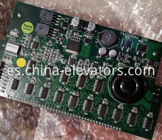 Tablero de visualización para ascensores Otis 2000 FAA25100AA Display Board for Otis 2000 Elevators FAA25100AA